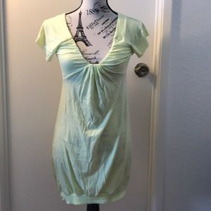 Soft yellow dress from Aritzia